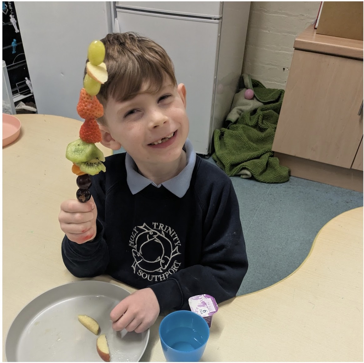 Halloween pumpkin carving activity for kids