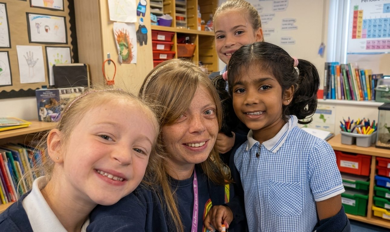 Kids enjoying creative arts activities