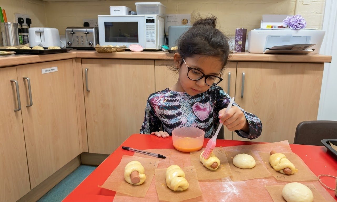 Children socialising and making new friends